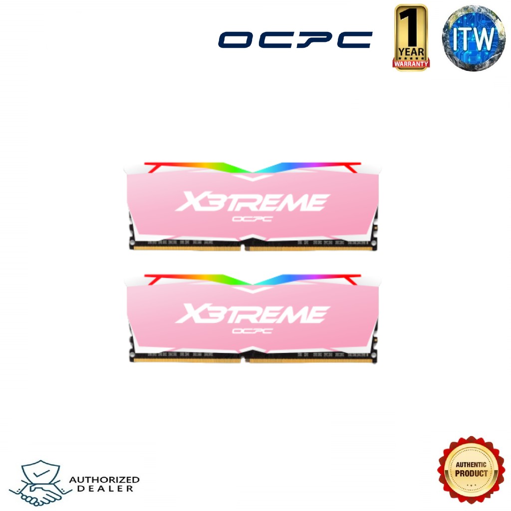 OCPC X3TREME RGB (Aura Sync)16GB(8GBx2) DDR4 3200MHz CL16 Memory